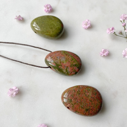 MERKABA Kette mit Unakit – Bild 3