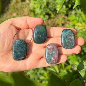 MERKABA Kette mit Heliotrop