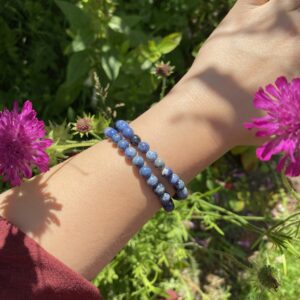 Dumortierit Armband · 6mm