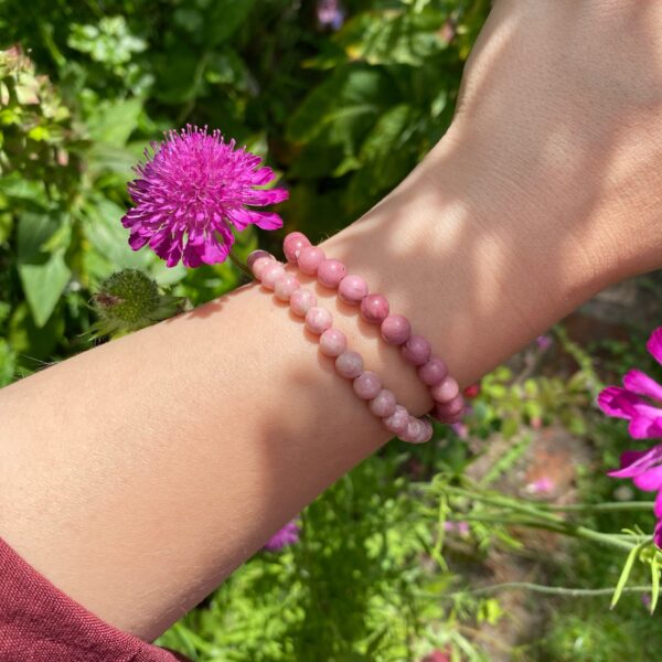 Thulit Armband · 6mm
