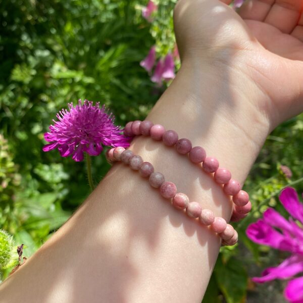Thulit Armband · 6mm – Bild 2