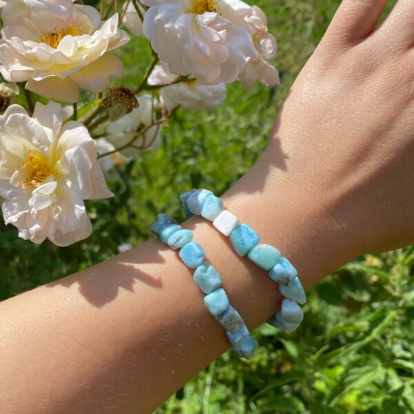 Larimar Freeform Armband · A-Qualität – Bild 3