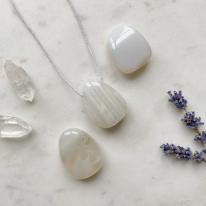 MERKABA Kette mit Friedensachat