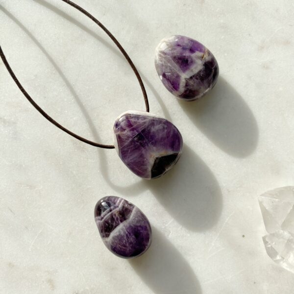 MERKABA Kette mit Chevron Amethyst