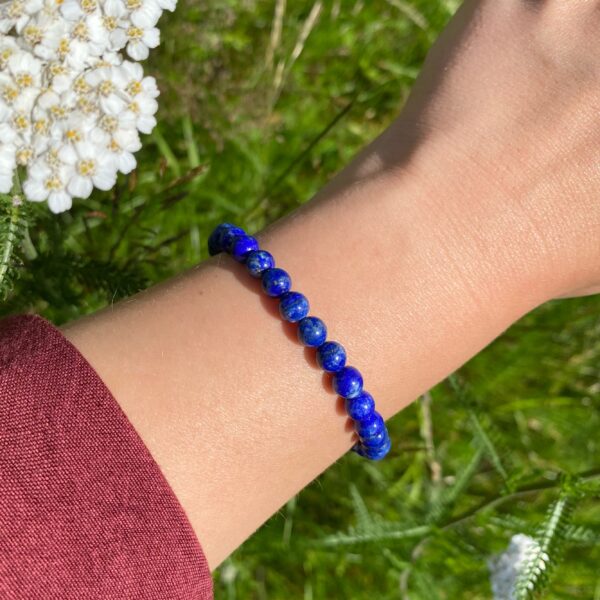 Lapis Lazuli Armband · A-Qualität · 6mm – Bild 2