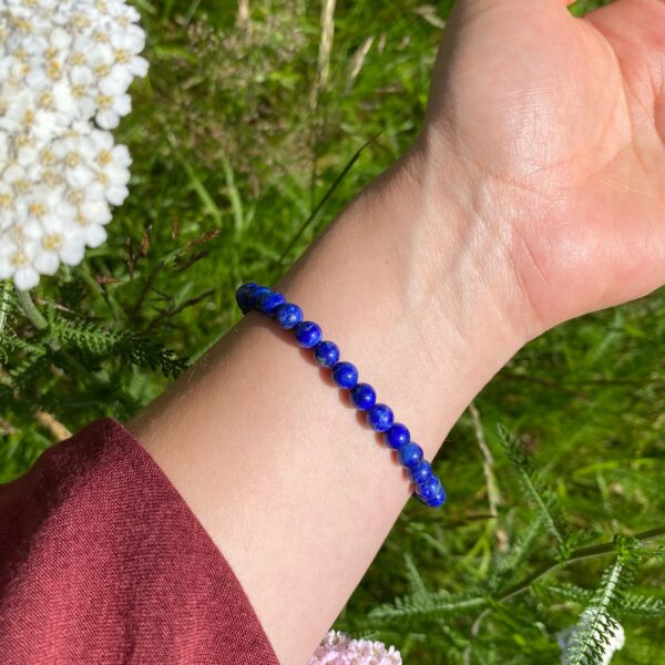 Lapis Lazuli Armband · A-Qualität · 6mm – Bild 3