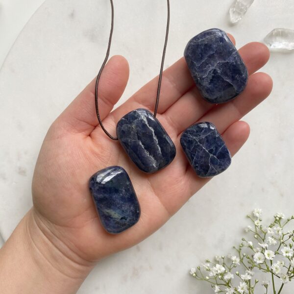 MERKABA Kette mit großem Iolith – Bild 3
