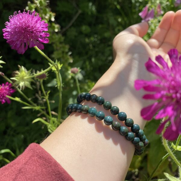 Heliotrop Armband · 6mm – Bild 2