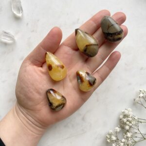 MERKABA Kette mit Septarie Tropfen