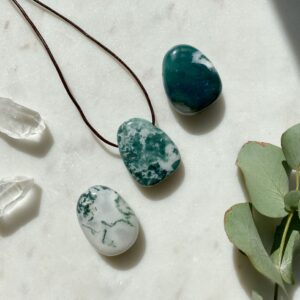 MERKABA Kette mit Baumachat