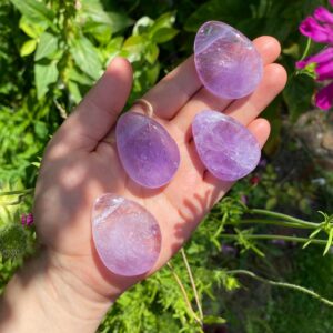 MERKABA Kette mit großem Amethyst · A-Qualität