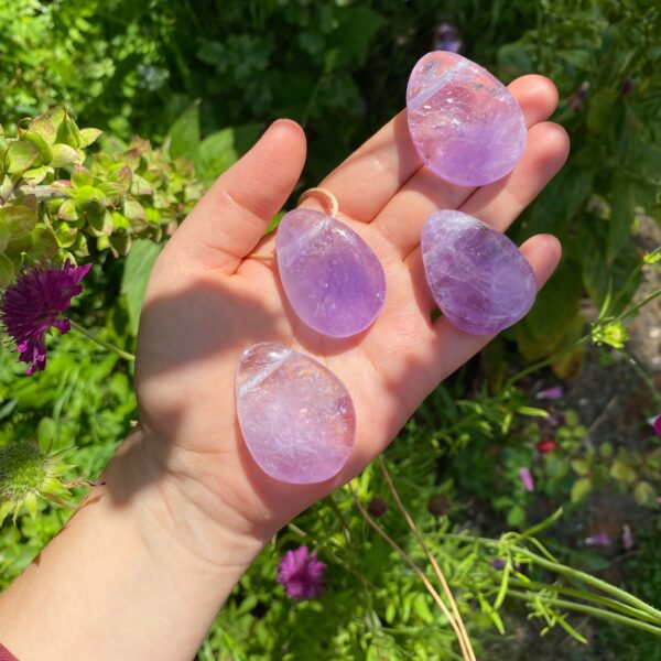 MERKABA Kette mit großem Amethyst · A-Qualität – Bild 5