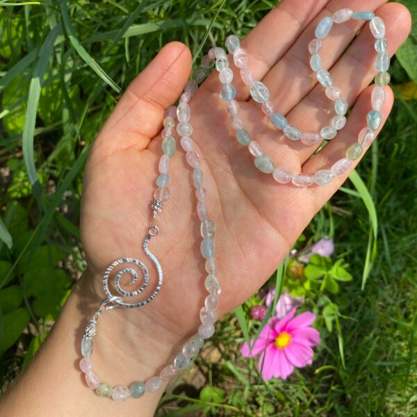 WISE WOMAN Bunter Beryll · 925 Silberspirale – Bild 3