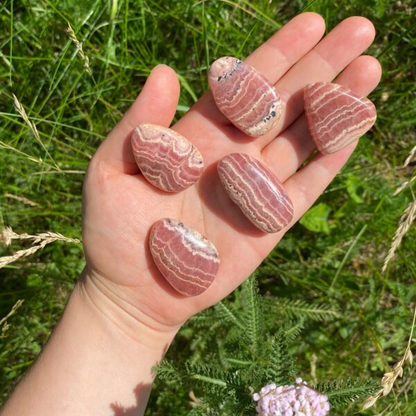 MERKABA Kette mit Rhodochrosit · A Qualität – Bild 2