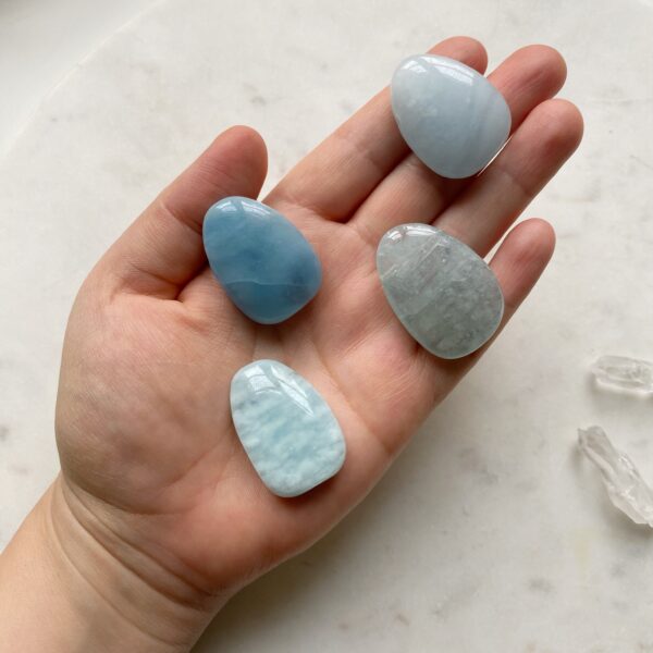 MERKABA Kette mit Aquamarin · A-Qualität – Bild 2