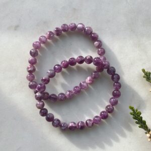 Lepidolith Armband · A+ Qualität · 6-7mm