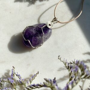 Amethyst in 925er Silber · UNIKAT