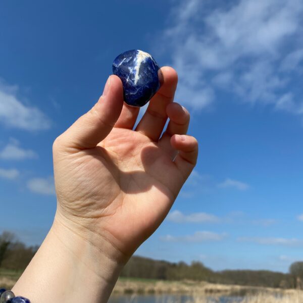 Sodalith Handschmeichler – Bild 2