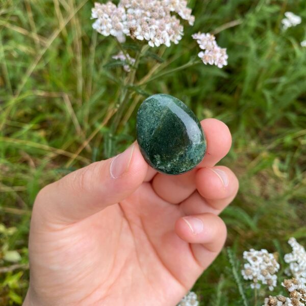 MERKABA Kette mit Moosachat – Bild 3