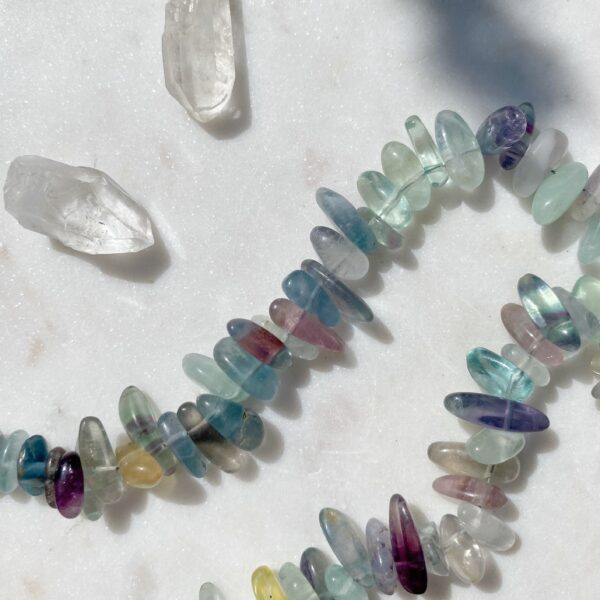 AURORA Regenbogenfluorit · Amethyst – Bild 2