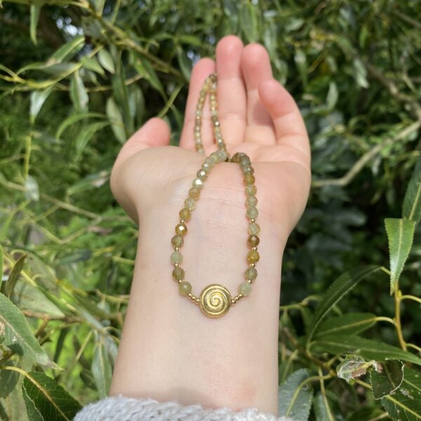 GOLDENE ERNTE Grossular · Spirale vergoldet – Bild 2