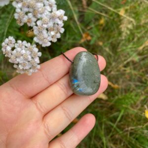 MERKABA Kette mit Labradorit · UNIKAT #2