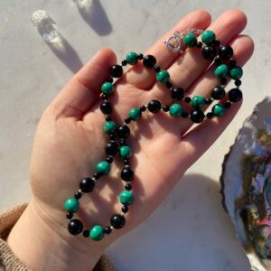 TRANSFORMATION Malachit · Goldobsidian · Turmalin