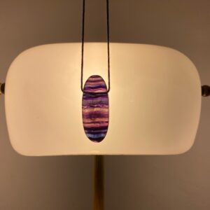 MERKABA Kette mit mystischem Regenbogenfluorit