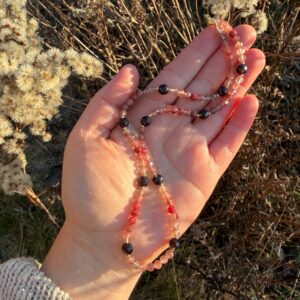 HERZENSMUT Andesin • Rauchquarz • 925er Silber vergoldet