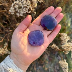 Amethyst Scheibenstein M · A-Qualität