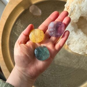 Regenbogenfluorit Scheibenstein