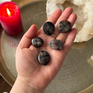 Chiastolith Scheibenstein S