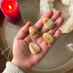 MERKABA Kette mit Abendrot-Rhyolith