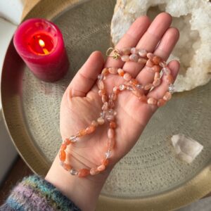 SONNENKRAFT Sonnenstein · Bergkristall · vergoldet