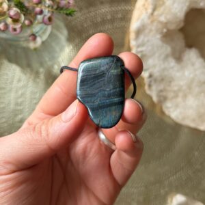 MERKABA Kette mit Falkenauge · UNIKAT