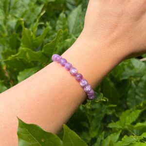 Lepidolith Armband · A+ Qualität · 6-7mm