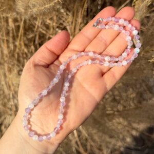 Lila Amethyst · Regenbogenmondstein · 925er Silber