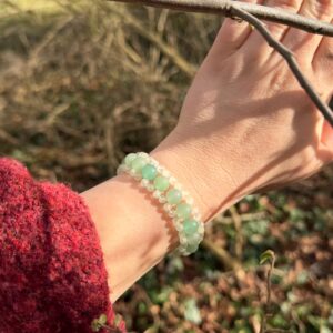 Armband Aventurin • Serpentin