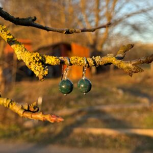 Ohrhänger Heliotrop · 925er Silber