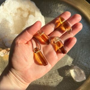 MERKABA Naturcitrin Kette · AA-Qualität