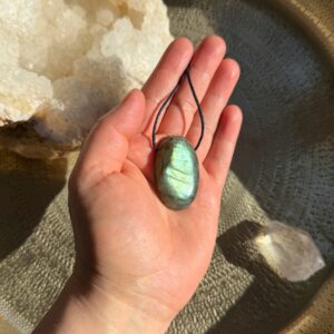 MERKABA Kette mit Labradorit · A+ Qualität · UNIKAT #5