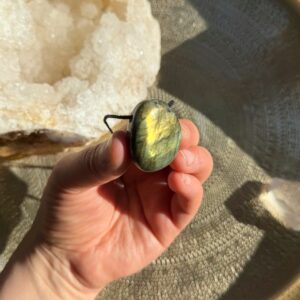 MERKABA Kette mit Labradorit · A+ Qualität · UNIKAT #6