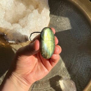 MERKABA Kette mit Labradorit · UNIKAT #9