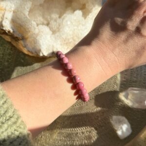 Rhodonit Armband · 8mm