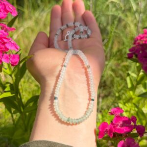 WALDQUELLE Chloritquarz • Moosachat • 925er Silber