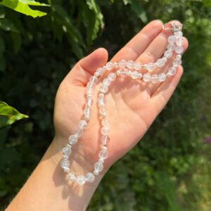 SELBSTERMÄCHTIGUNG • Weißer Topas • Perle • 925er Silber
