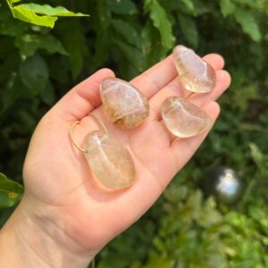 MERKABA Kette mit Rutilquarz • A-Qualität • klar