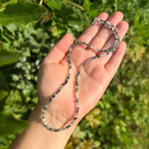 BEGRENZUNGEN LOSLASSEN Moosachat • Labradorit • Perlmutt