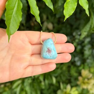 MERKABA Kette Larimar • UNIKAT#3
