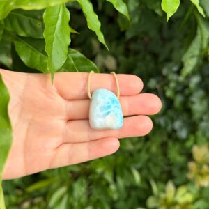 MERKABA Kette Larimar • UNIKAT#2